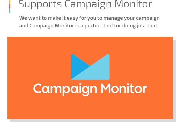 Supports Campaign Monitor