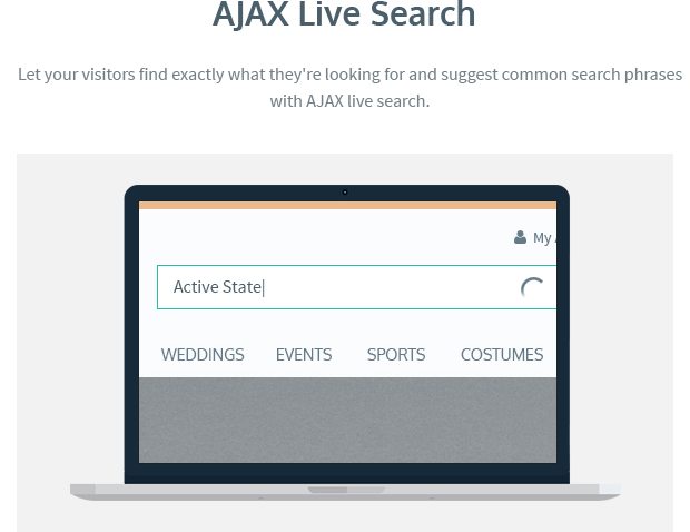 AJAX Live Search