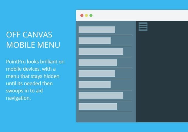 Off Canvas Mobile Menu