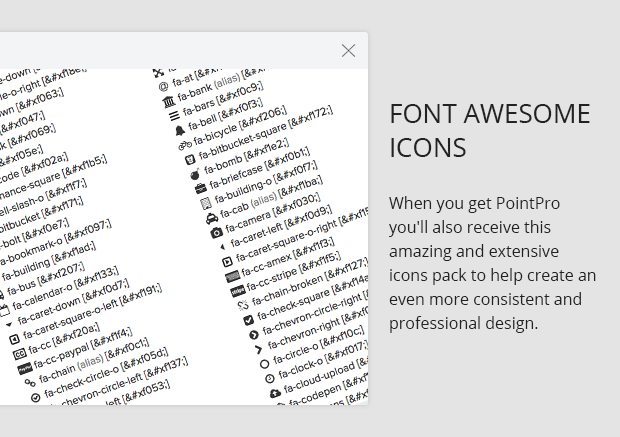 Font Awesome Icons