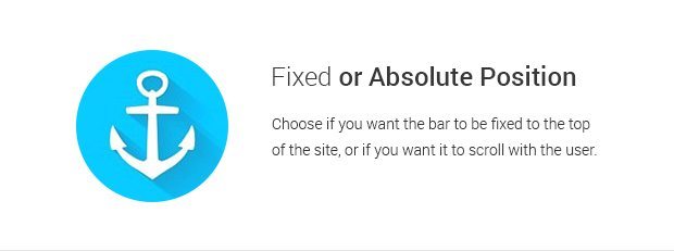 Fixed or Absolute Position