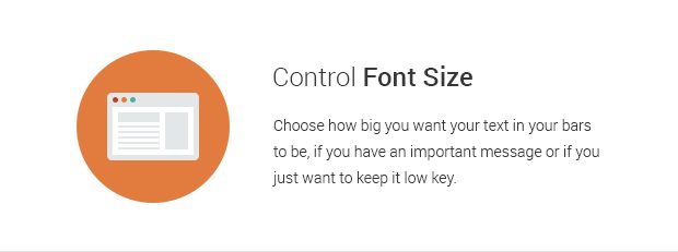 Control Font Size