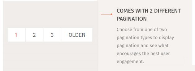 Choose from one of four loading effects to display more posts and see what encourages the best user engagement.