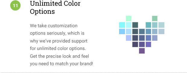 Unlimited Color Options