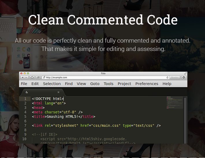 Clean Commented Code