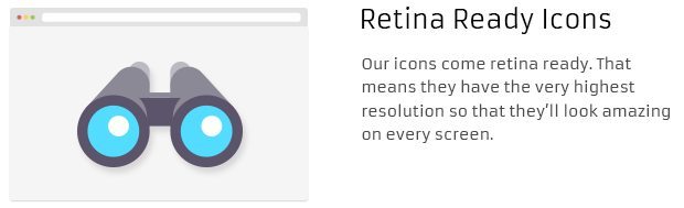Retina Ready Icons