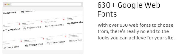 630 Plus Google Web Fonts