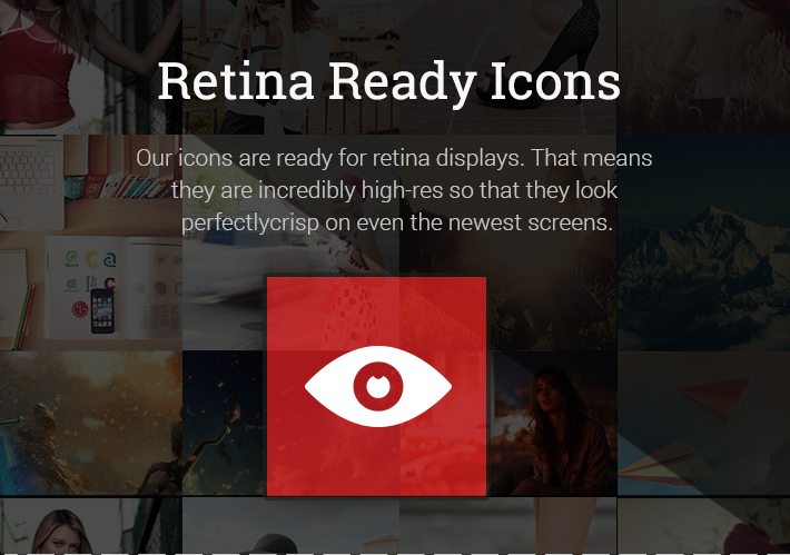 Retina Ready Icons