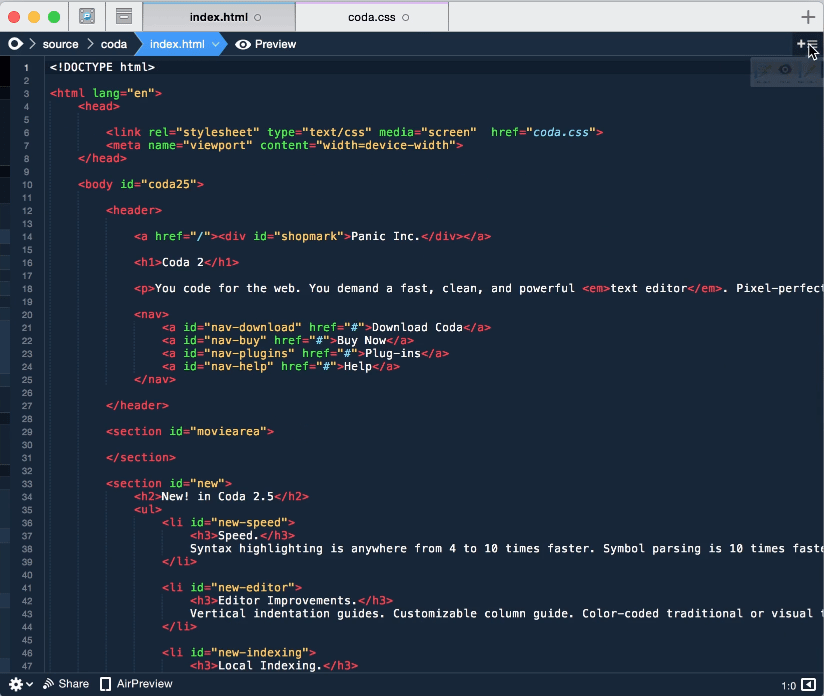 something like atom for mac 10.7.5