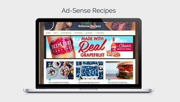 Ad-Sense Recipes Demo