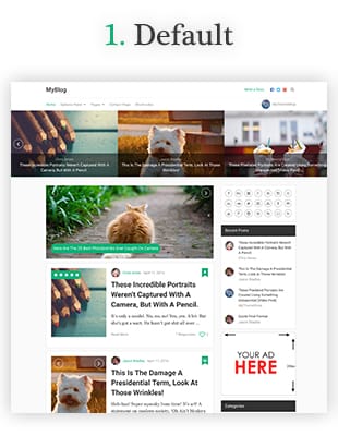 MyBlog Default Demo