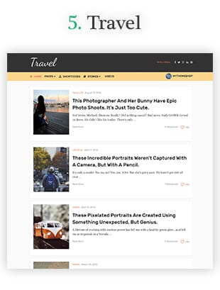 MyBlog Travel Demo