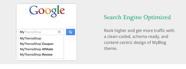 Rank higher and get more traffic with a clean-coded, schema-ready, and content-centric design of MyBlog theme.