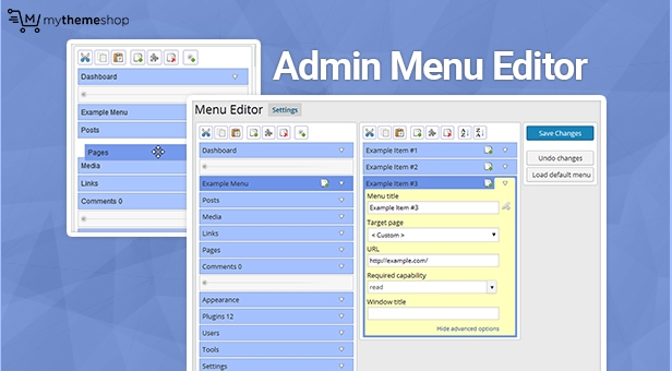Admin Menu Editor