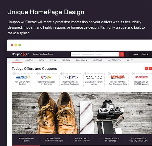Unique HomePage Design