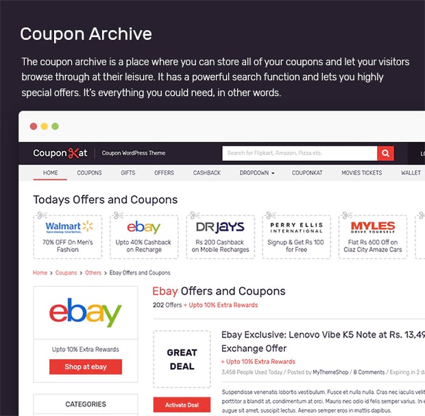 Coupon Archive