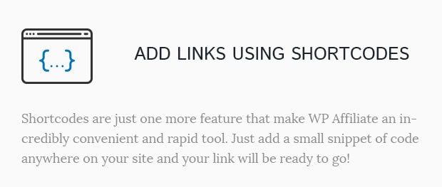 Add Links Using Shortcodes