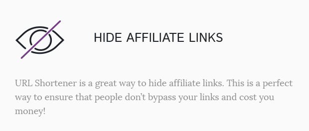 Hide Affiliate Links