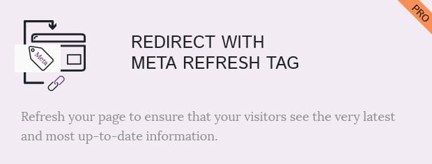 Redirect With Meta Refresh Tag