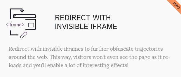 Redirect With Invisible iFrame