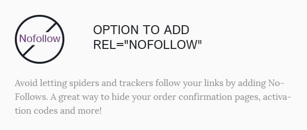 Option to Add Rel=NoFollow