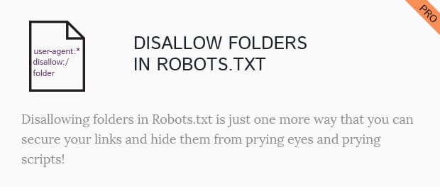 Disallow Folder in Robots.txt