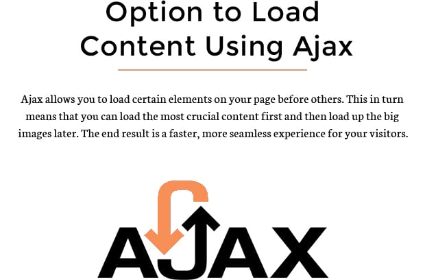 Option to Load Content Via Ajax