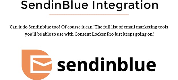 SendinBlue Integration