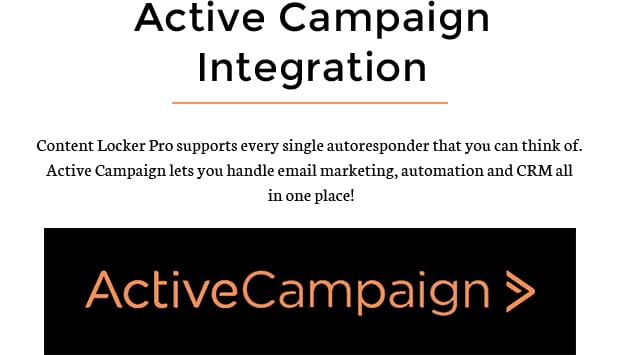 Active Campaign Integration