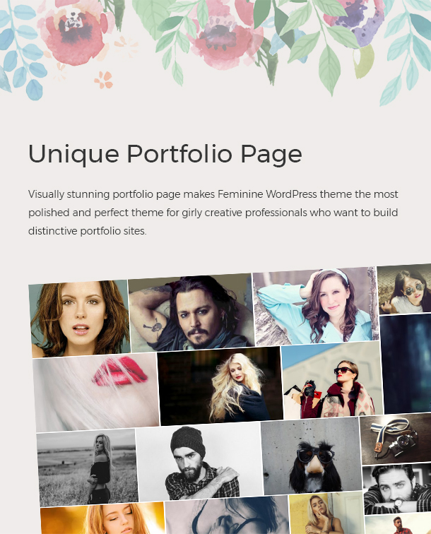 Unique Portfolio Page