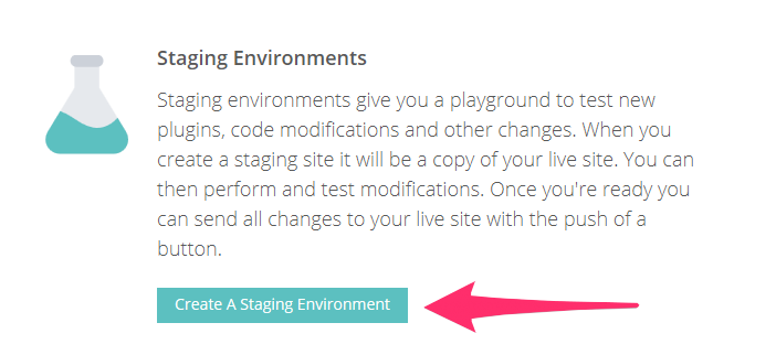 Create Staging Environment