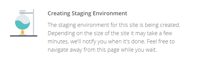 Setup Staging Environment