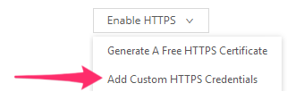 Enable HTTPS