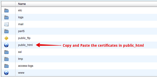 Copy and Paste Certs