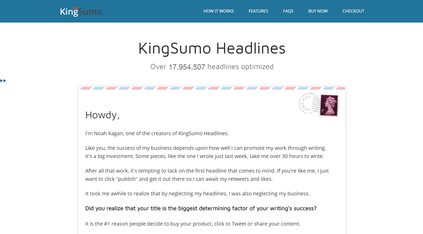 Headlines Plugin By KingSumo