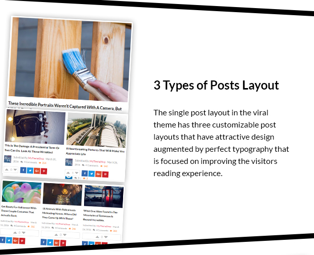 3 Types of Post Layouts