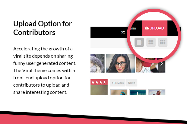 Upload Option for Contributors