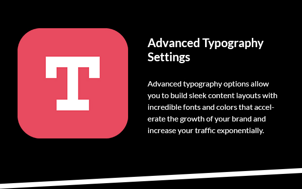 Advanced Typography Settings