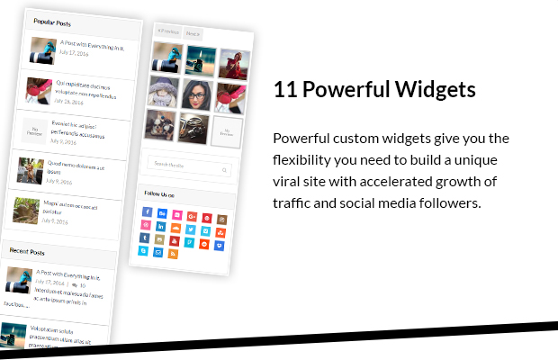11 Powerful Widgets