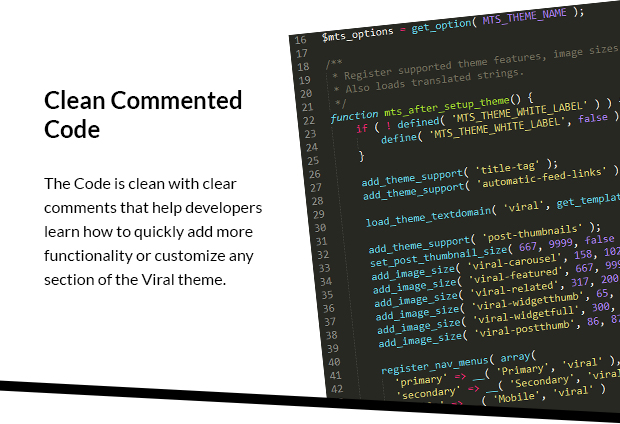 Clean Commented Code