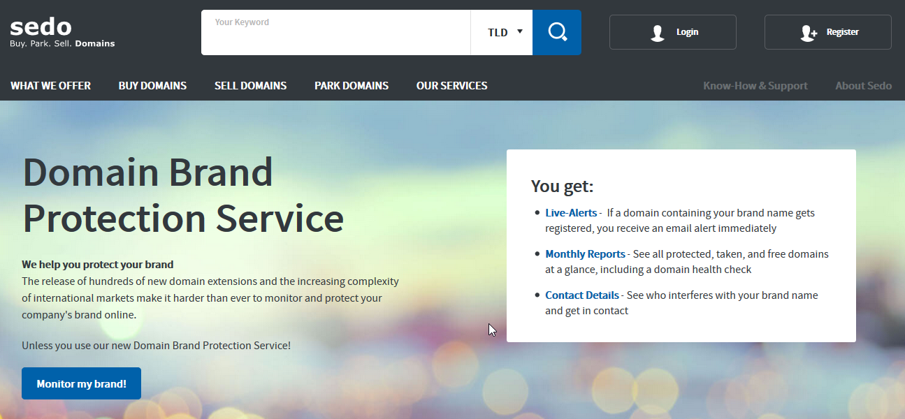 Sedo Domain Auctions