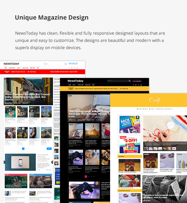 Unique Magazine Design