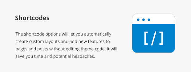 Shortcodes