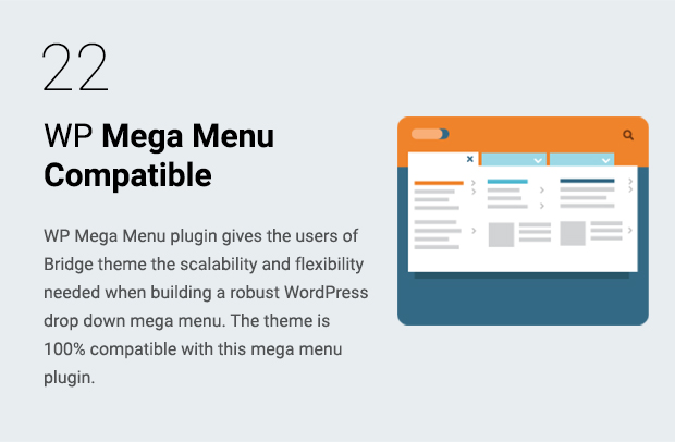 Menu WP Mega tương thích