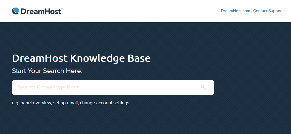 Dreamhost Knowledge Base