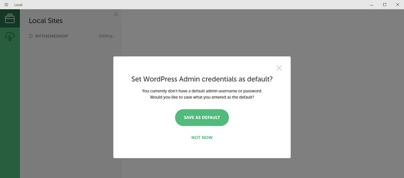 default-credentials-in-local-install-wordpress-locally