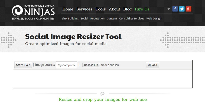 IMNJ Social Image Resizer Tool
