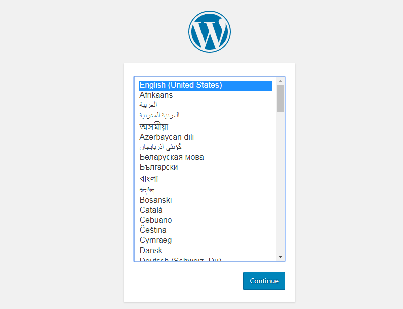wordpress-language