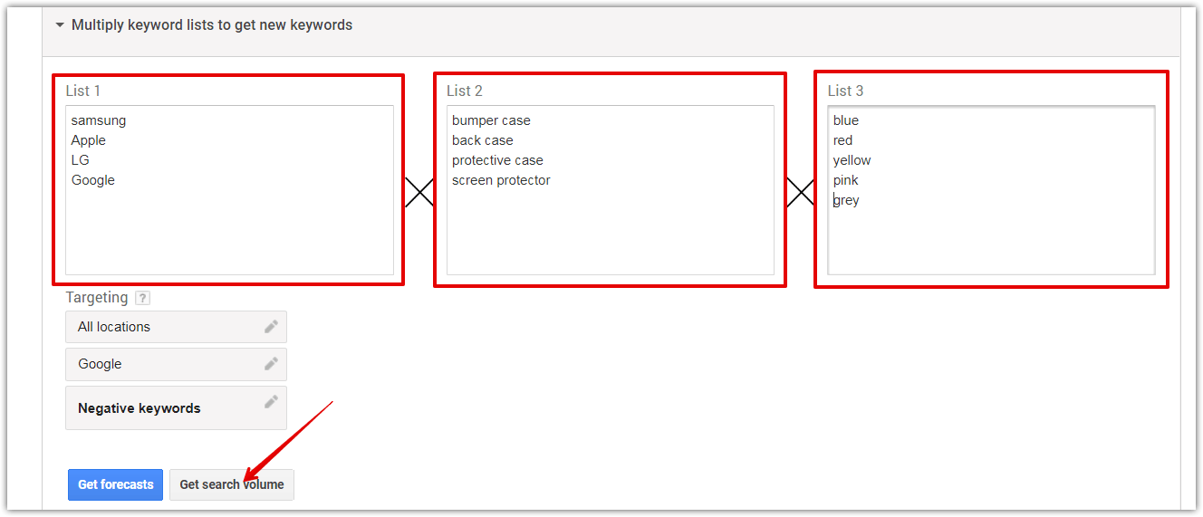 multiply get search volume