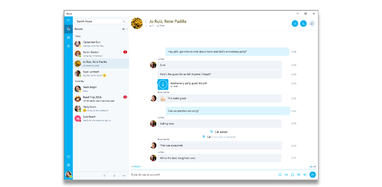 marketing using skype